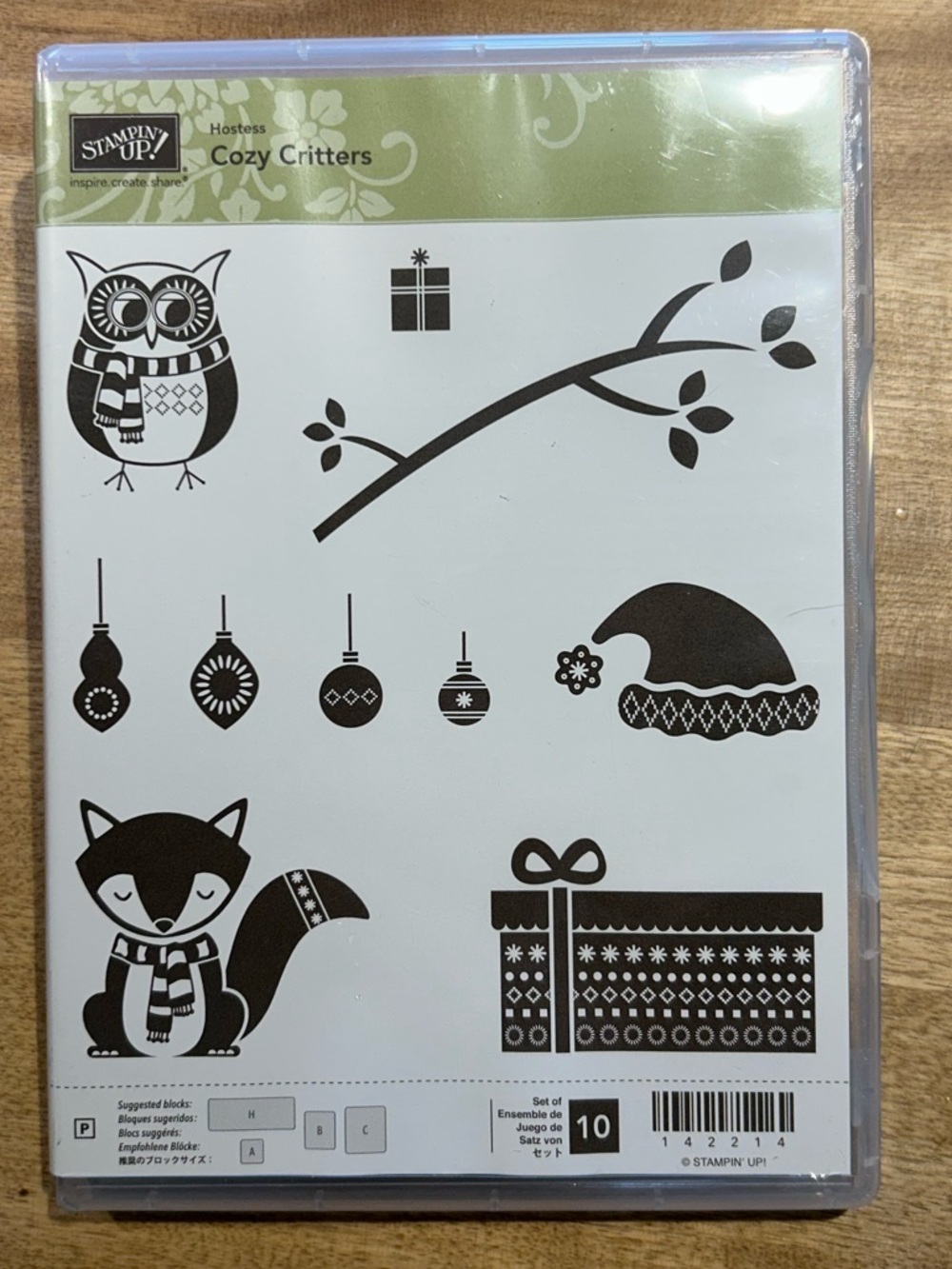 🍒 Stampin’Up! 🍒 “Cozy Critters” Stamp set.
